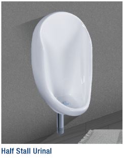 Half Stall Urinal Gents