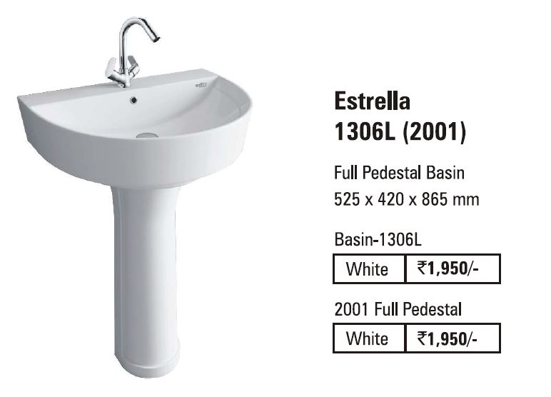 GB ESTRELLA PEDESTAL BASIN