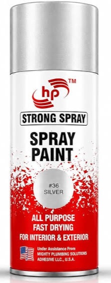HP SPRAY PAINT SILVER