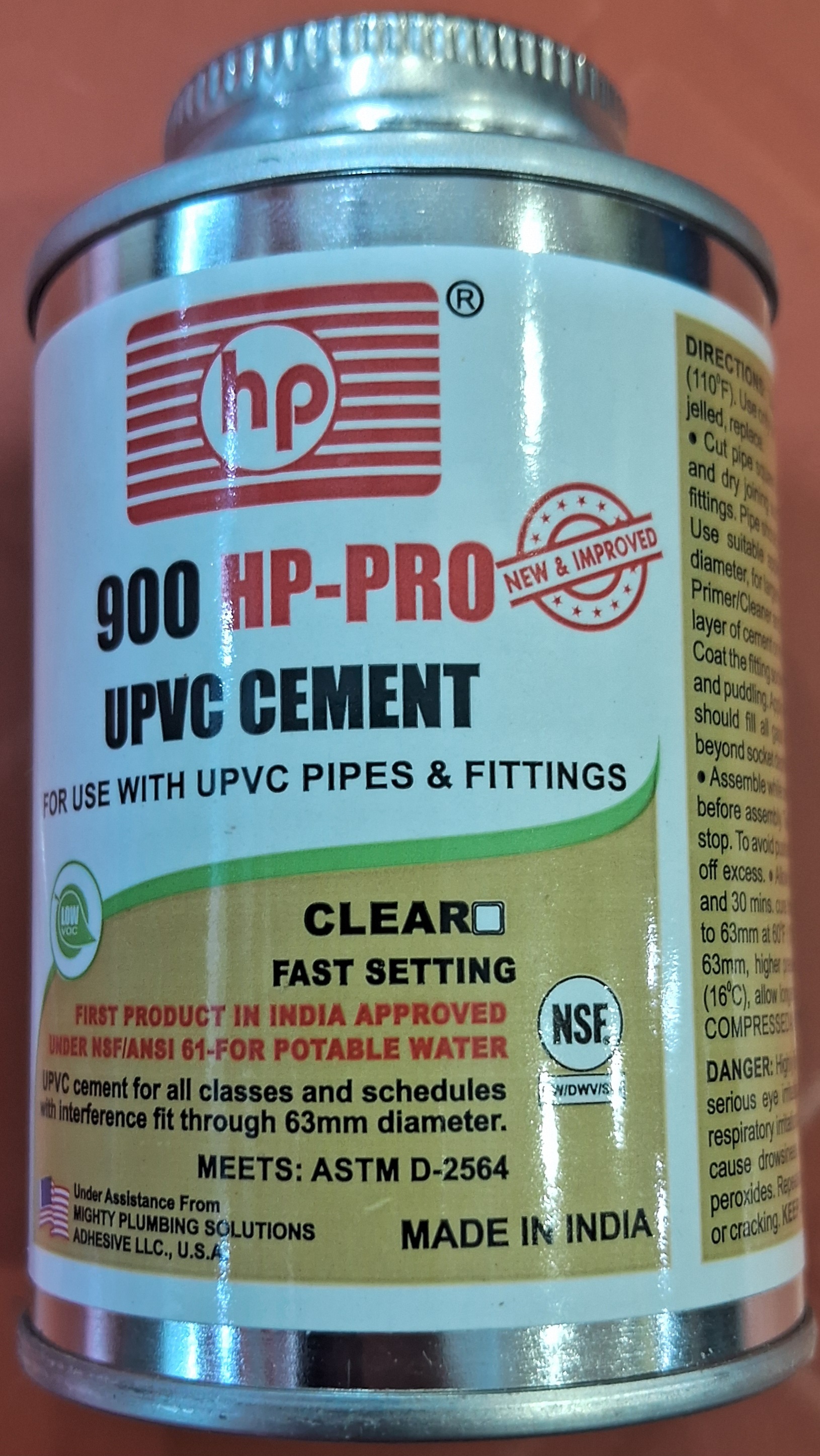 HP SOLVENT UPVC TIN 100ml