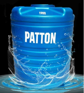 Patton 500 Ltr Tank Blue